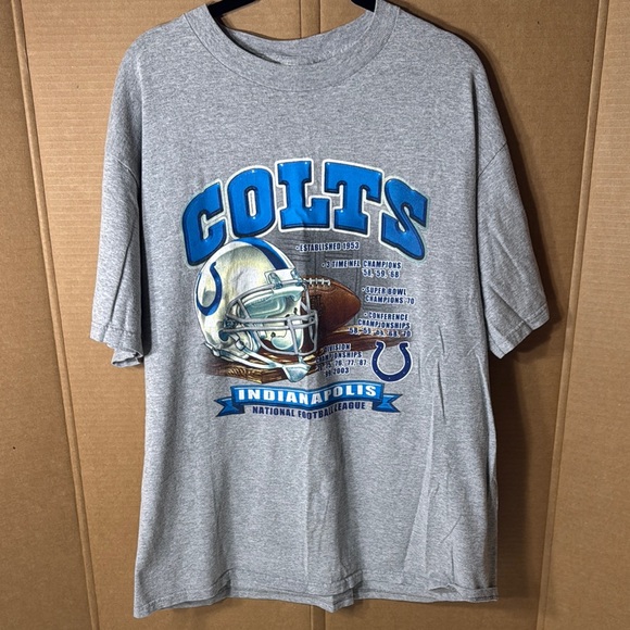 Gray‎ Indianapolis Colts T-Shirt - Picture 1 of 4